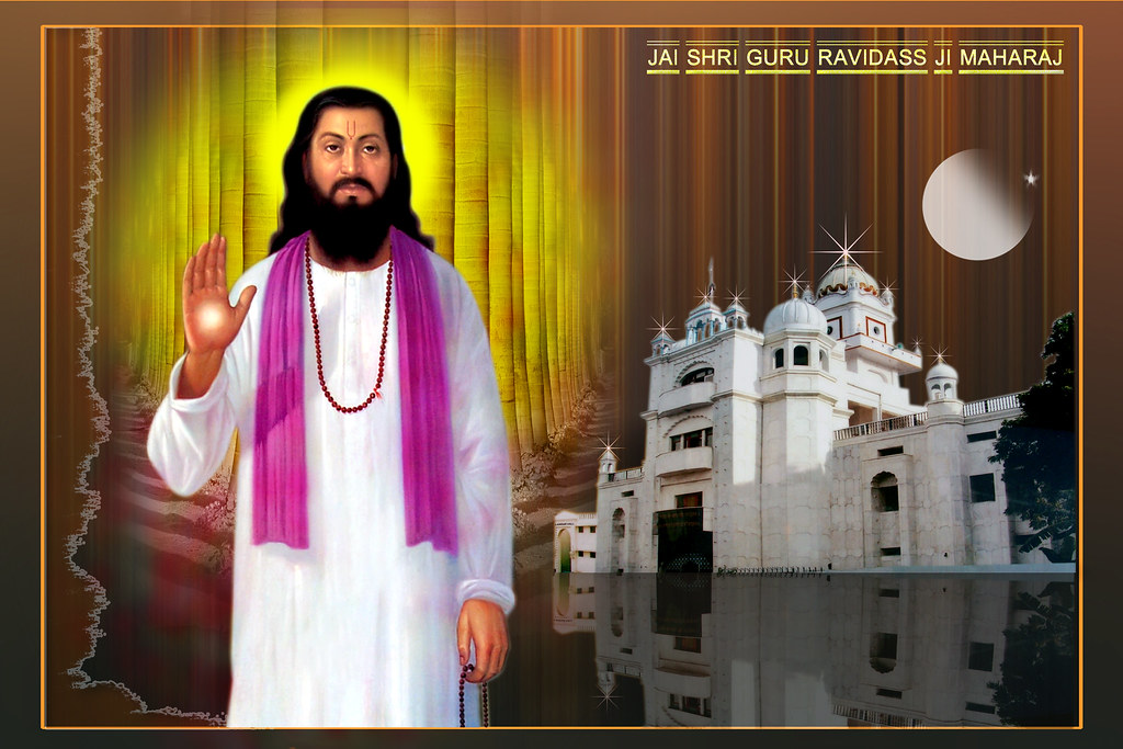 Guru Ravidass Ji Sunilart Tags - Guru Ravidass Ji , HD Wallpaper & Backgrounds