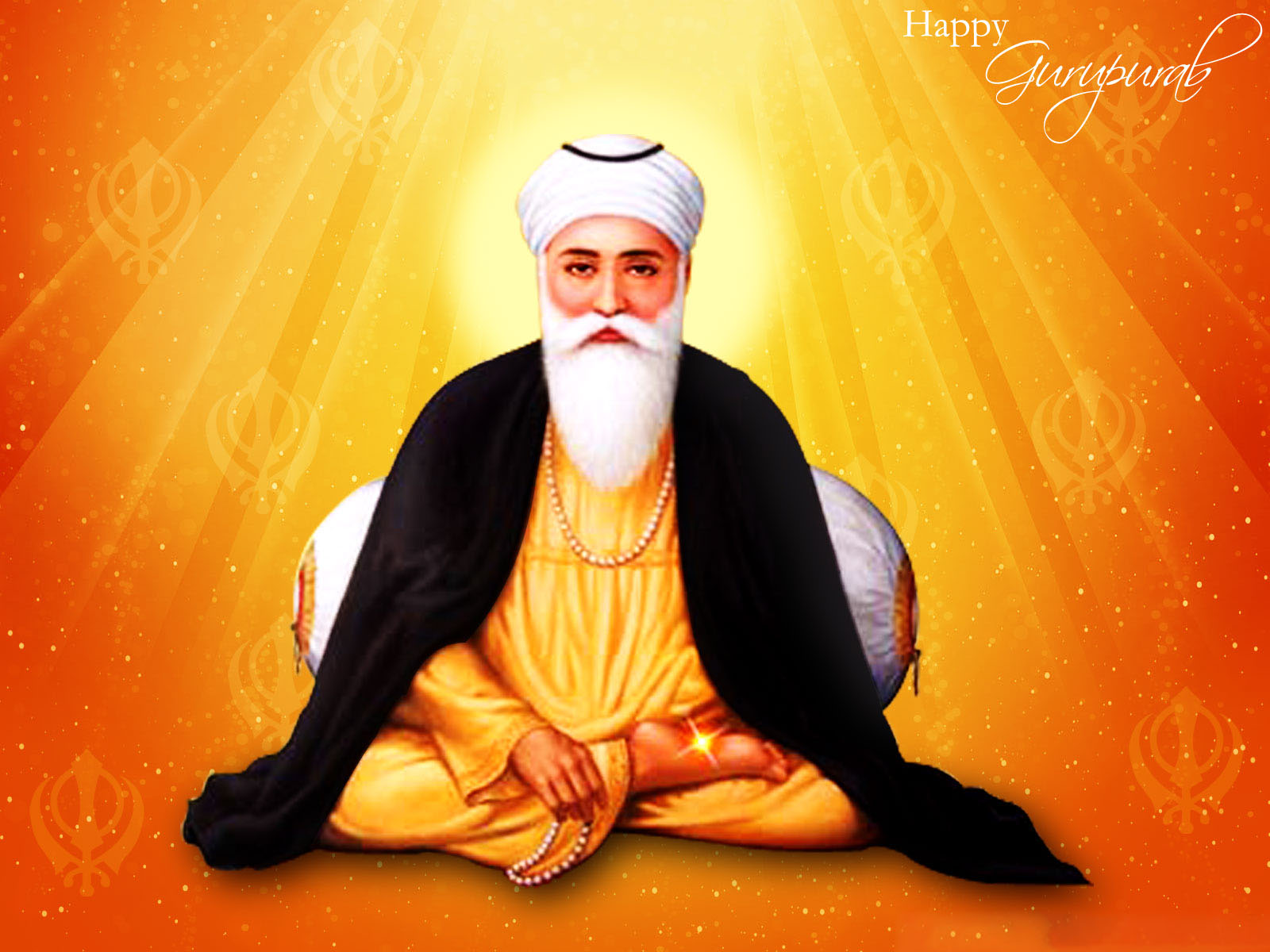 Guru Nanak Dev Ji Hd Wallpaper - Guru Nanak , HD Wallpaper & Backgrounds