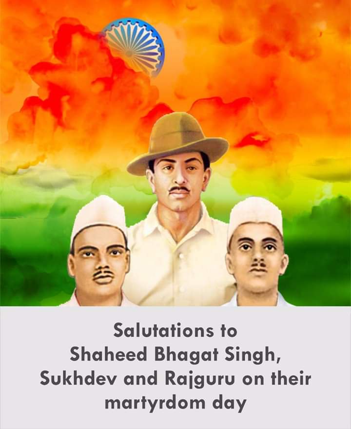 0 Replies 0 Retweets 5 Likes - Shaheed Bhagat Singh Rajguru Sukhdev , HD Wallpaper & Backgrounds