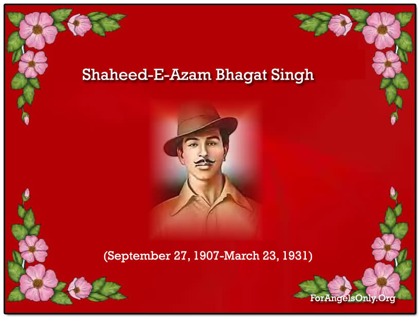 Shaheed Bhagat Singh Posters Wallpapers Photos Images - Date Of Death Bhagat Singh , HD Wallpaper & Backgrounds
