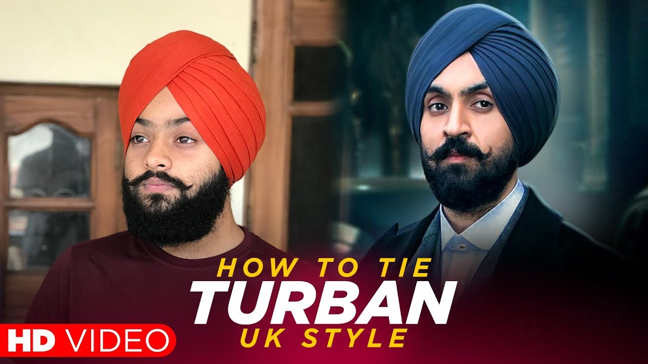 Uk Style Turban - Diljit Dosanjh Turban Style , HD Wallpaper & Backgrounds