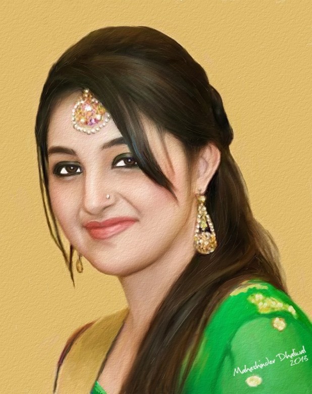 Punjabi - Simple Punjabi Beautiful Girl , HD Wallpaper & Backgrounds