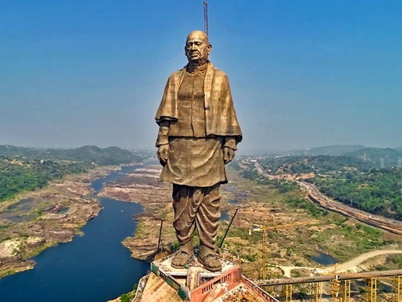 Gujarat Govt Invites Tn Cm For Sardar Patel Statue - Statue Of Unity Live , HD Wallpaper & Backgrounds