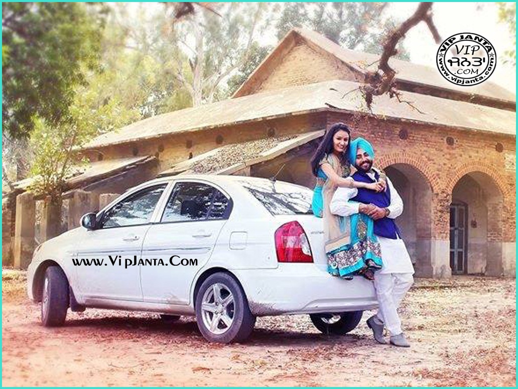Punjabi Couple Hd Wallpaper Facebook - Punjabi Couple On Bullet , HD Wallpaper & Backgrounds