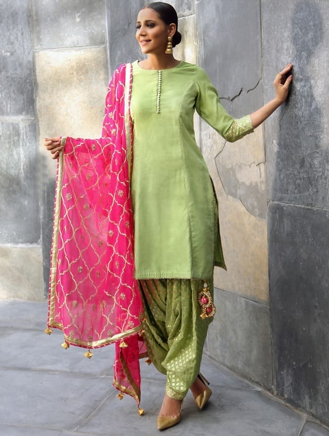 Salwar Suit Patterns Catalogue With Price - Modern Punjabi Suit Salwar , HD Wallpaper & Backgrounds