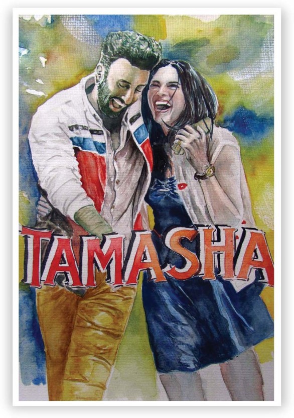 Posterguy Ranbir Kapoor And Deepika Padukone Tamasha - Tamasha Posters , HD Wallpaper & Backgrounds