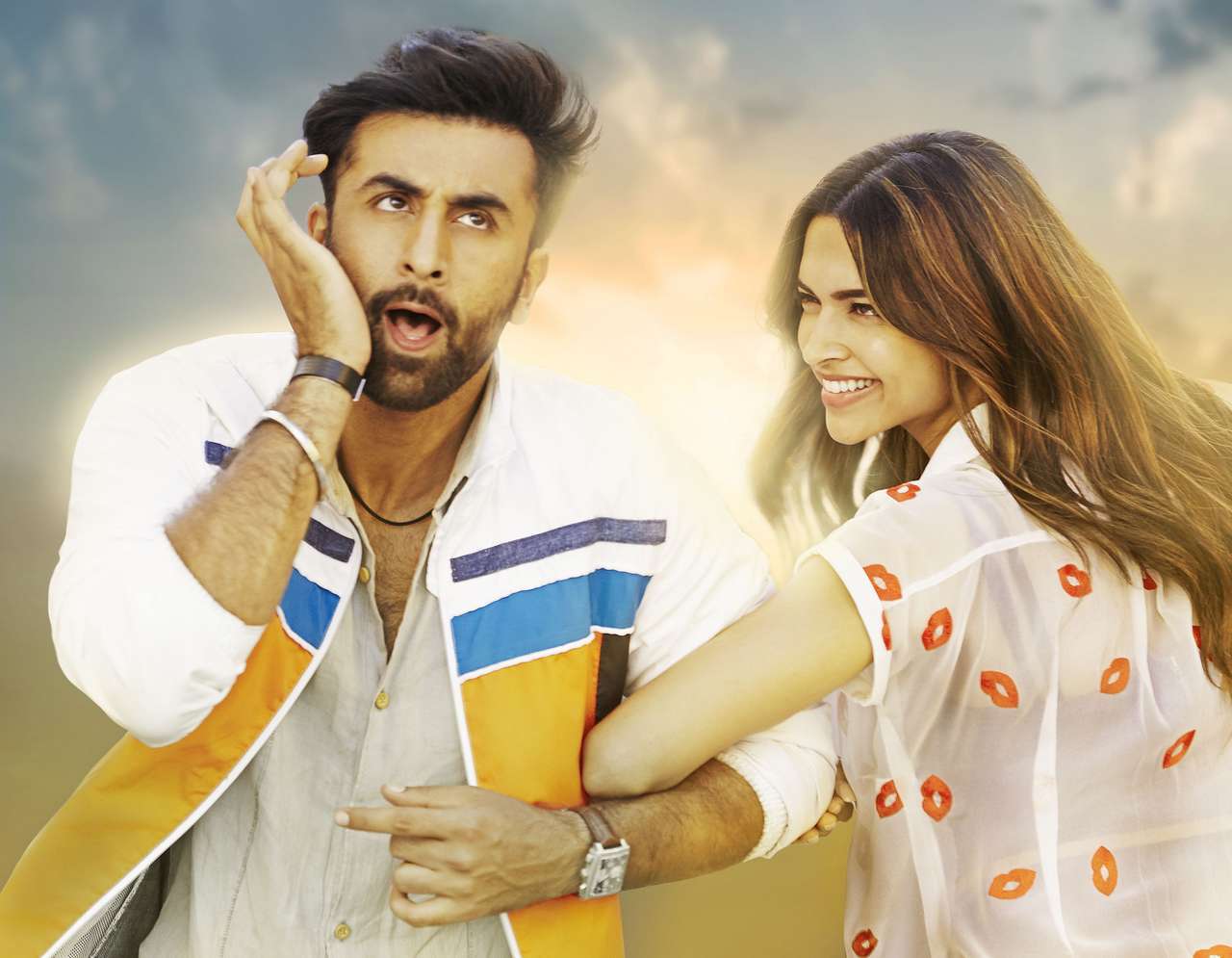 Deepika Padukone & Ranbir Kapoor's Tamasha Wallpapers - Deepika And Ranbir Tamasha , HD Wallpaper & Backgrounds