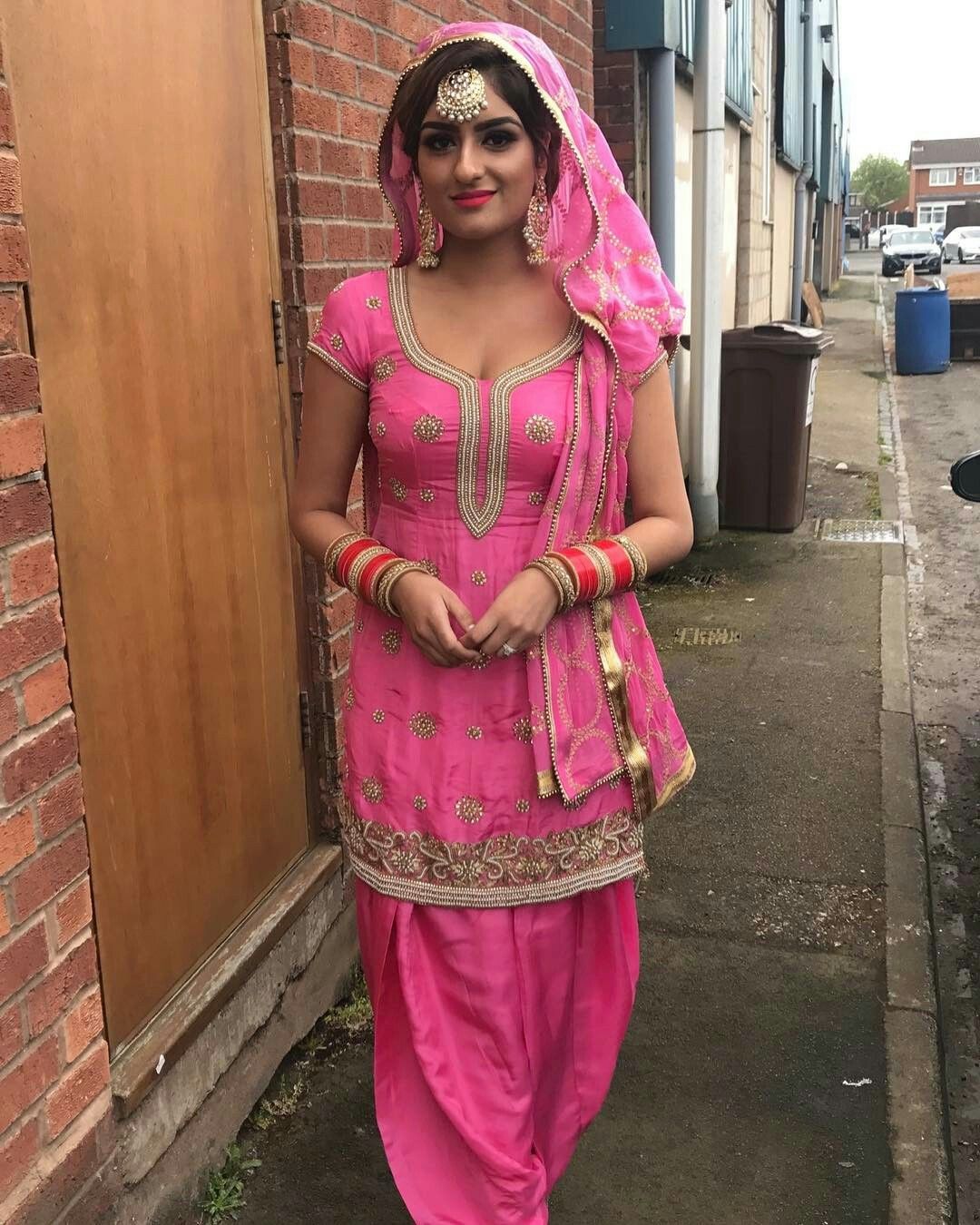 #ghaint Punjabi Punjabi Salwar Suits, Indian Salwar - Wedding Punjabi Suit For Girls , HD Wallpaper & Backgrounds