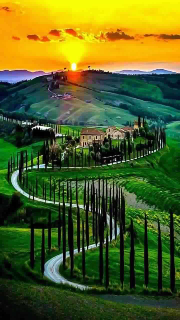 Mobile Wallpaper - Sharechat - Italy Tuscana , HD Wallpaper & Backgrounds