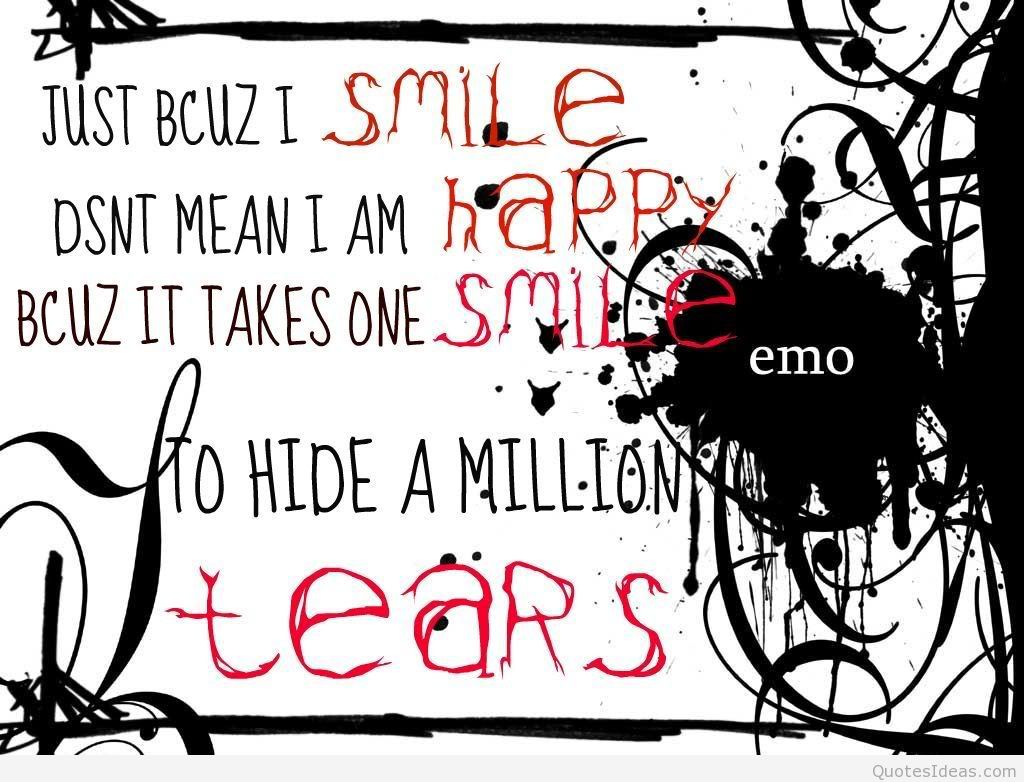Sad Emo Love Quotes Wallpaper Hd - Emo Quotes For Guys , HD Wallpaper & Backgrounds
