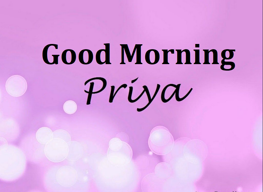 Priya Name Wallpaper - Good Morning Priya Name , HD Wallpaper & Backgrounds