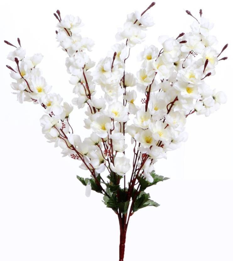 Kaykon Beautiful Peach Blossom Artificial White Orchid - Artificial Flower , HD Wallpaper & Backgrounds