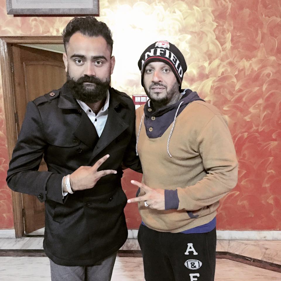 Amrit Maan With Jazzy B - Jazzy B And Amrit Maan , HD Wallpaper & Backgrounds