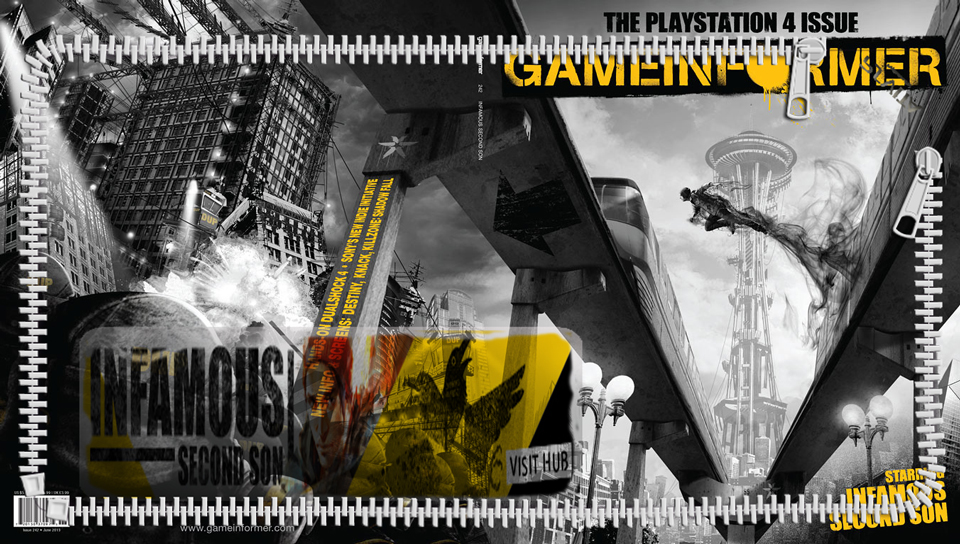 Black Ops Ll Lock Screen Ps Vita Wallpapers - Infamous Second Son Game Informer , HD Wallpaper & Backgrounds