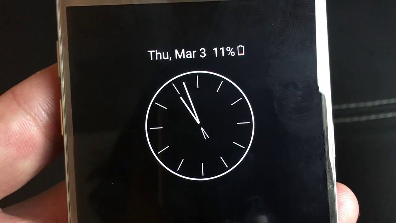 How To Set Always On Display On Your Samsung Galaxy Change Clock On