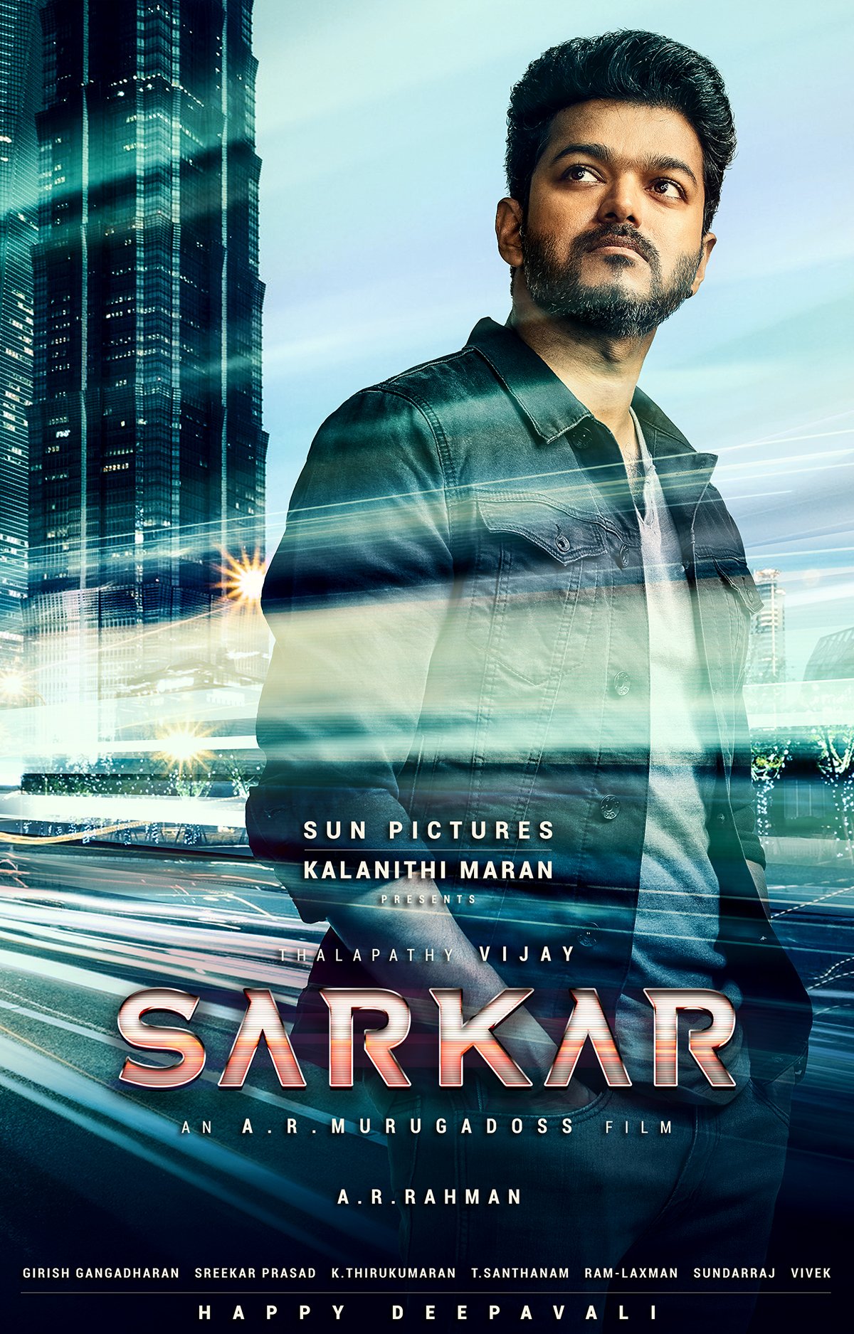 Sarkar Wallpaper - Sarkar 2018 , HD Wallpaper & Backgrounds
