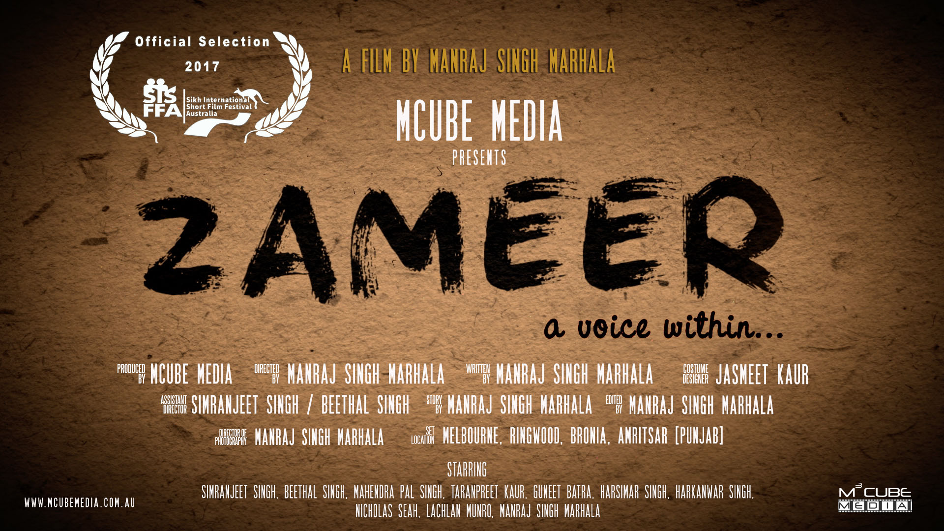 Zameer A Voice Within - Film Festival , HD Wallpaper & Backgrounds