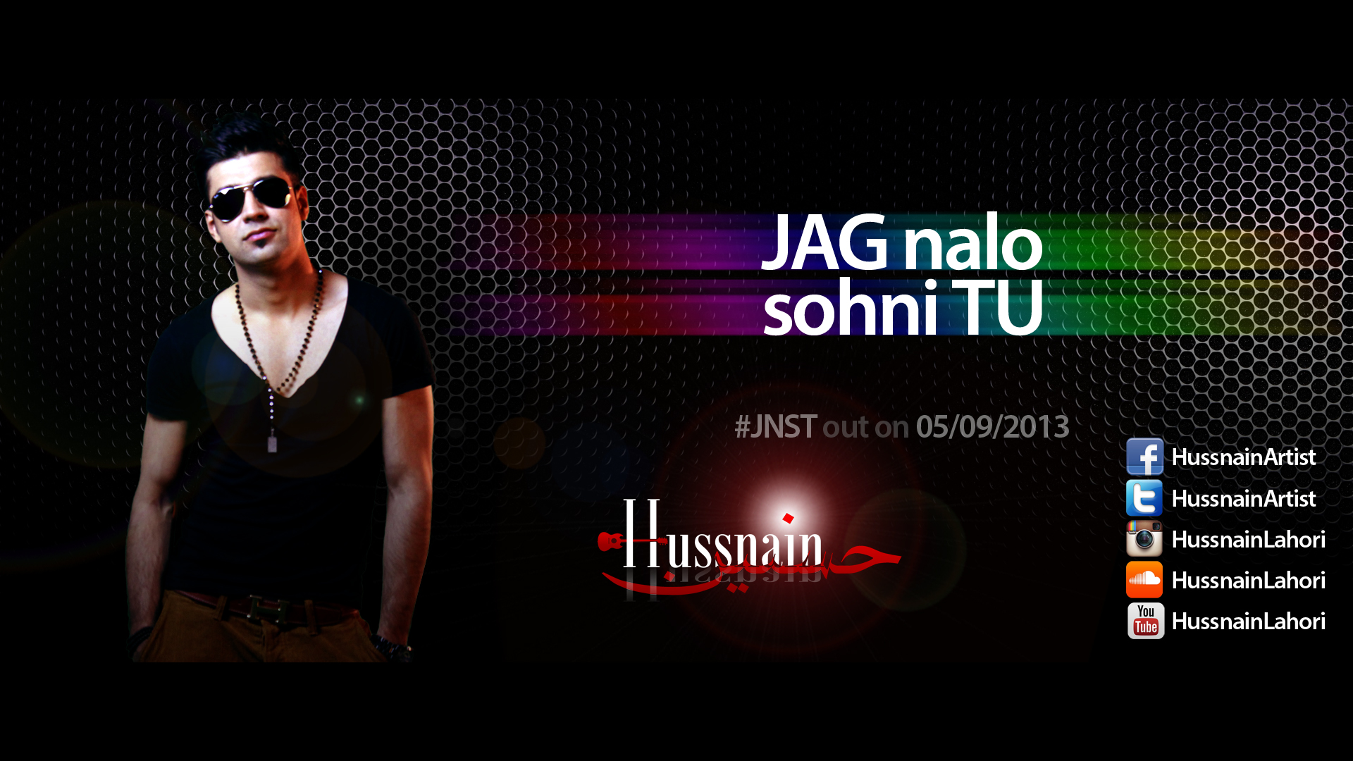 Hussnain Lahori Jag Nalo Soni Tu - Speaker Background , HD Wallpaper & Backgrounds