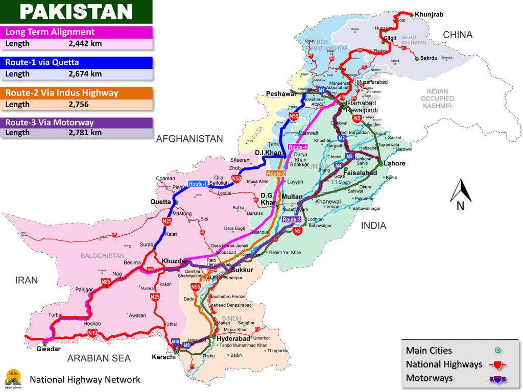 Ahsan Iqbalverified Account - Cpec Route In Balochistan , HD Wallpaper & Backgrounds