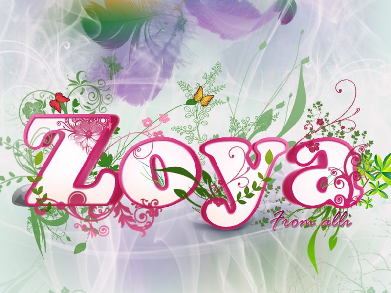 Zoya Name Wallpaper 54 Wallpaper Collections - Zoya Name 3d , HD Wallpaper & Backgrounds