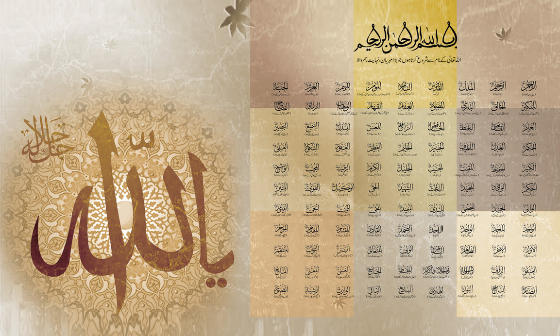Islamic Wallpaper - Allah Tala Ke Naam , HD Wallpaper & Backgrounds