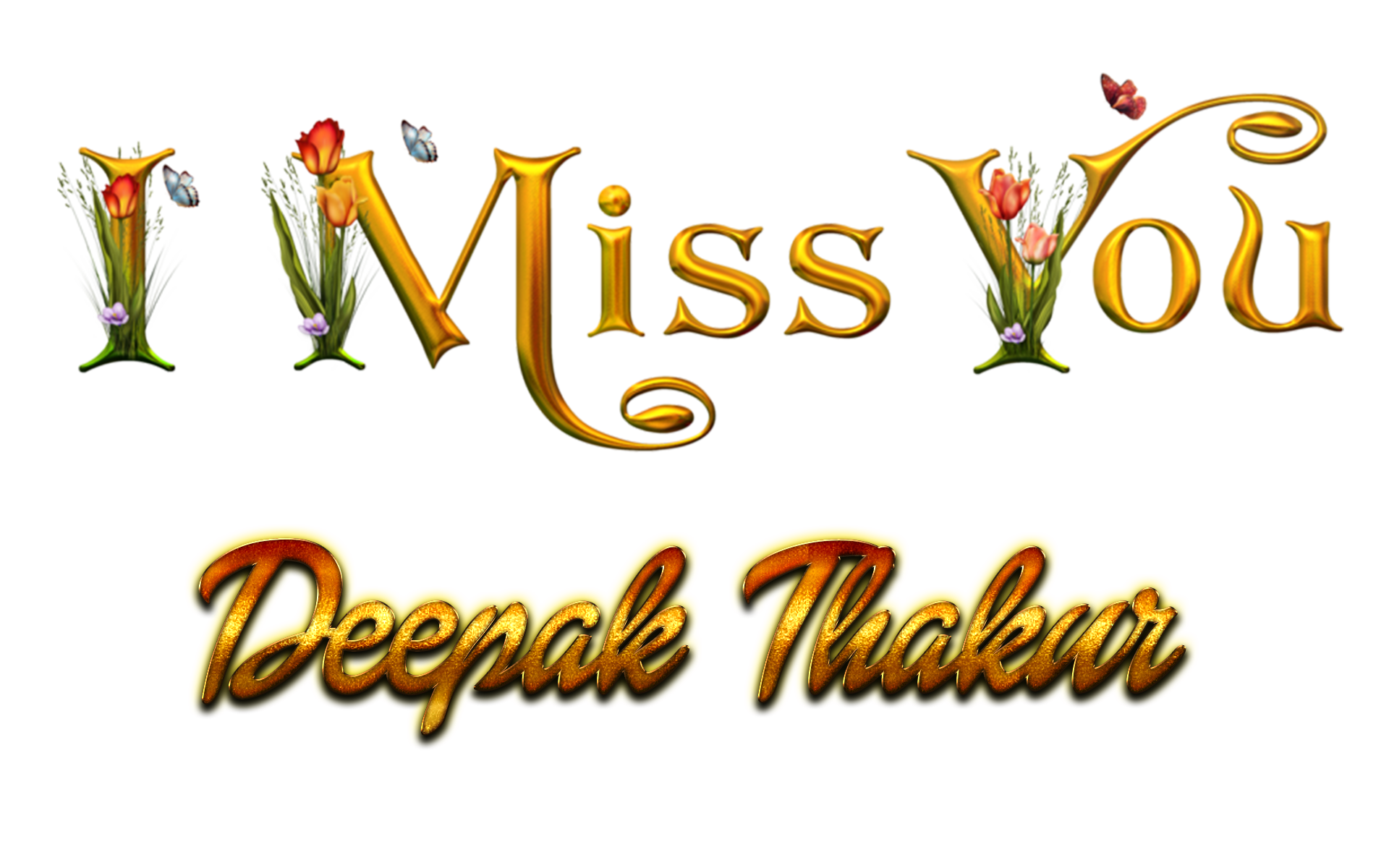 Deepak Thakur Transparent Background - Calligraphy , HD Wallpaper & Backgrounds