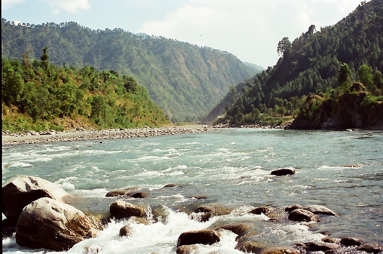 Ravi River Background - Ravi River In Pakistan , HD Wallpaper & Backgrounds