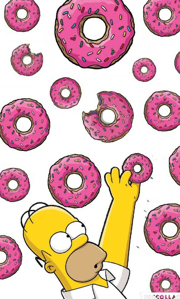 Homer Grabbing A Donut , HD Wallpaper & Backgrounds
