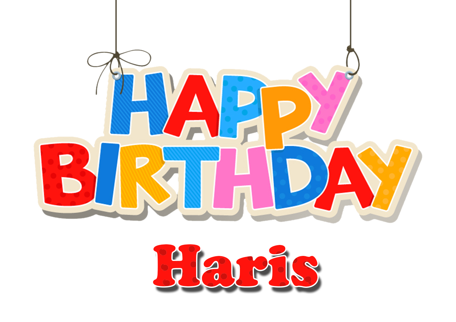 Haris Name Wallpaper - Happy Birthday David Png , HD Wallpaper & Backgrounds