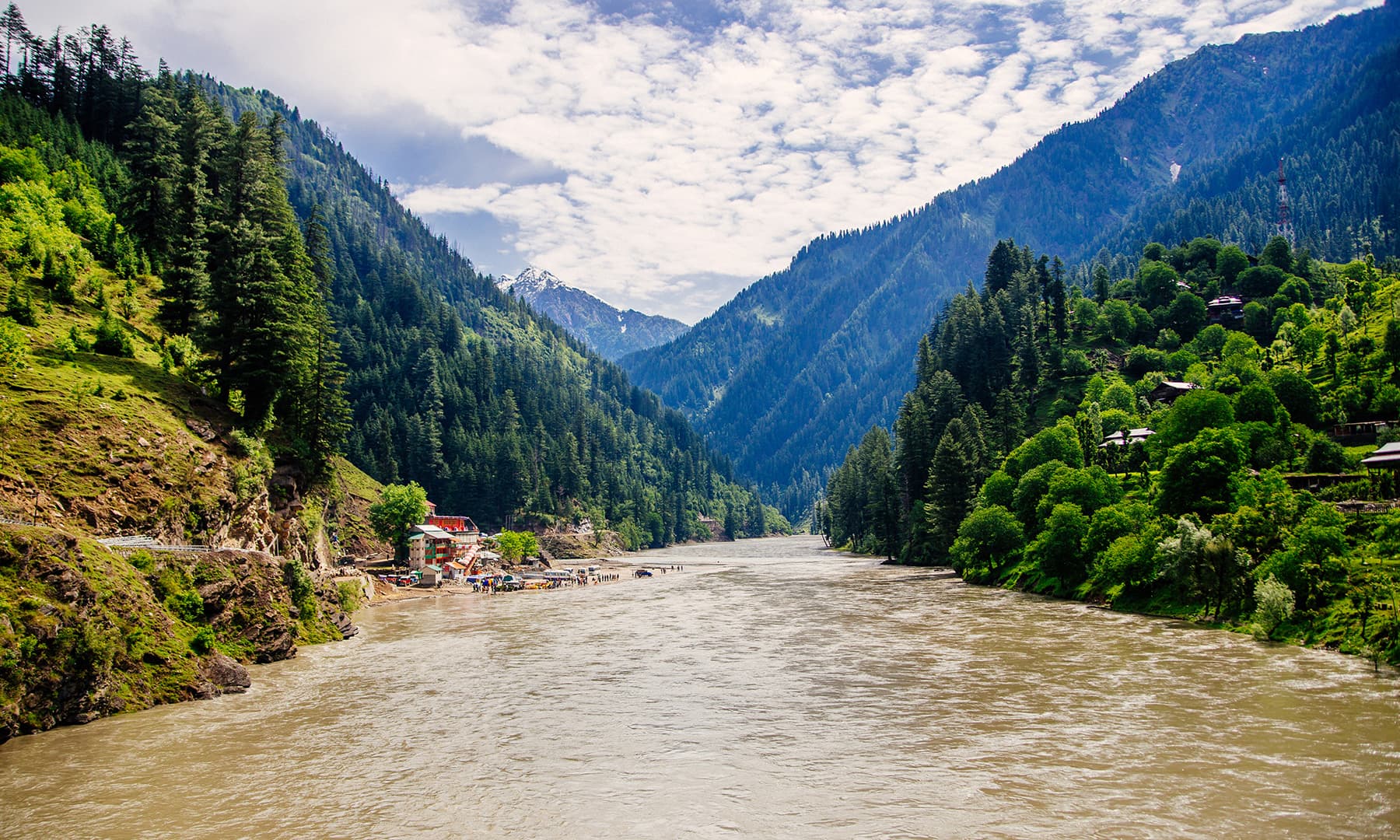 The Neelum River - Neelum River Azad Kashmir , HD Wallpaper & Backgrounds