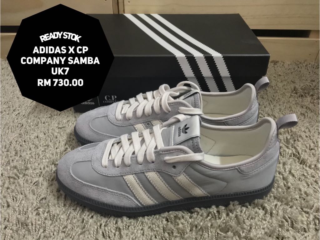 adidas cp company samba grey