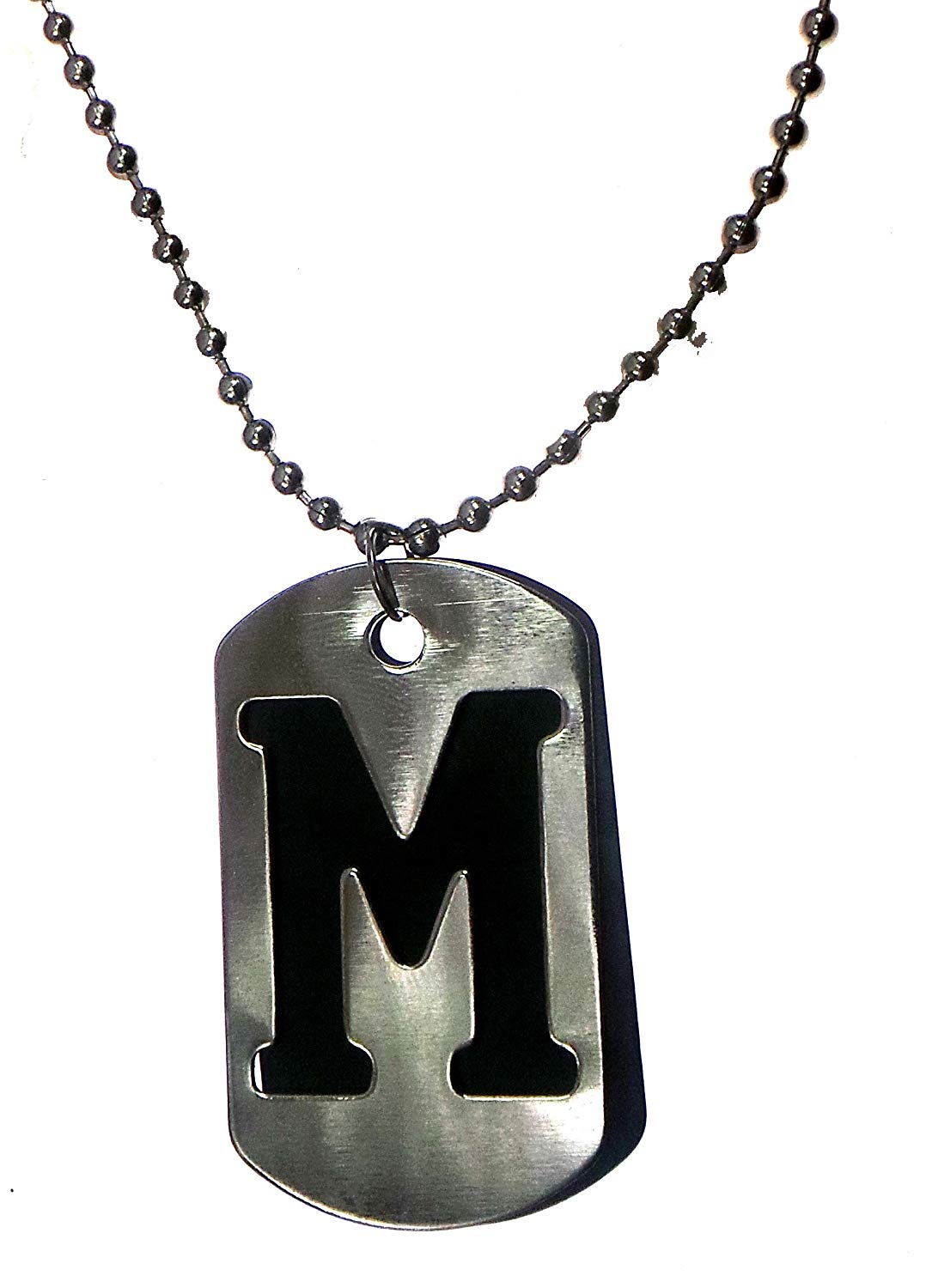 Buy 'm' Name Steel Locket With Chain Online At Low - Necklace Joyalukkas Jewellery Designs With Price , HD Wallpaper & Backgrounds