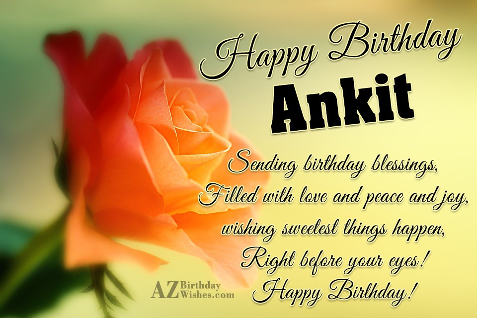 Happy Birthday Ankit Ji Cake Images - Happy Birthday Tanvi Wishes , HD Wallpaper & Backgrounds