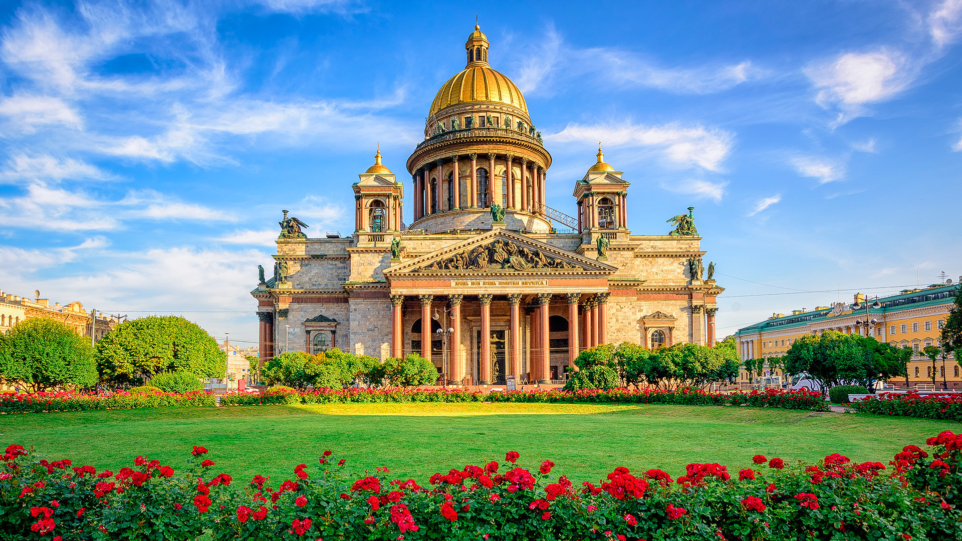 Sepuluh Gereja Terindah Di Rusia - Saint Isaac's Cathedral , HD Wallpaper & Backgrounds