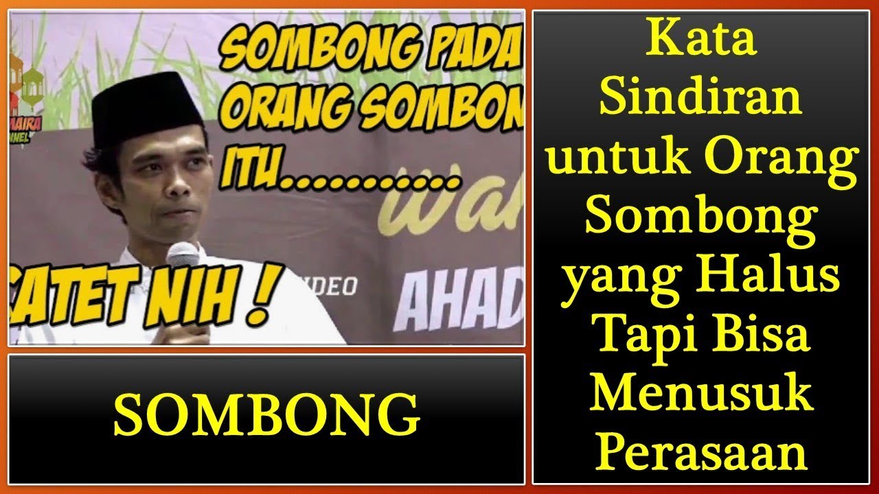 Kata Sindiran Untuk Orang Sombong Yang Halus Tapi Bisa - Poster , HD Wallpaper & Backgrounds