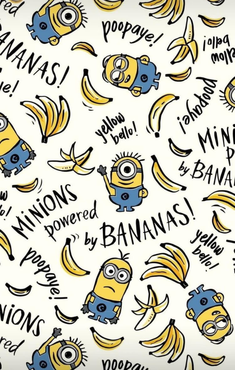 Simple Minions Background Uploaded Lovingit On We Heartx - Cartoon Wallpaper Iphone X , HD Wallpaper & Backgrounds