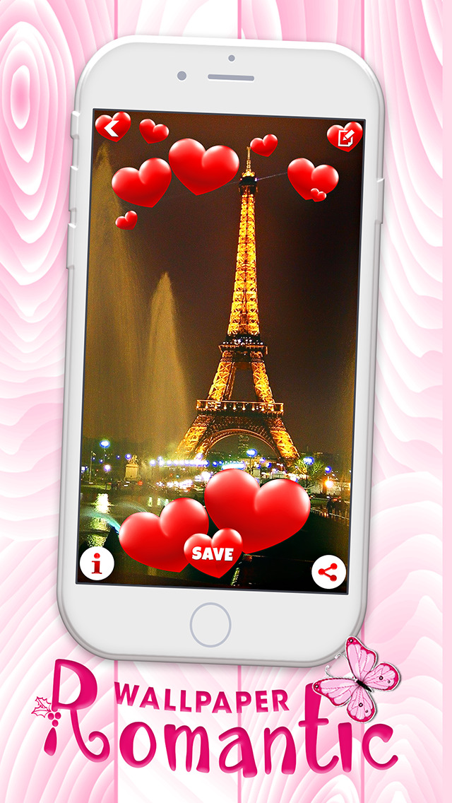 Love Screen Wallpaper - Eiffel Tower , HD Wallpaper & Backgrounds