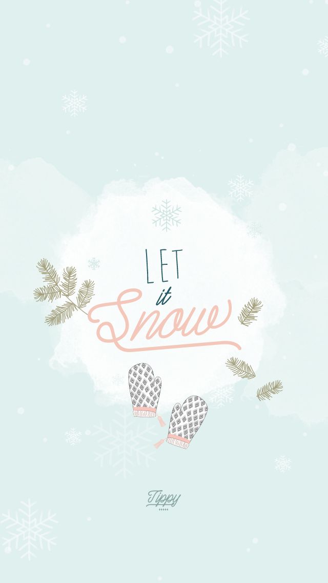 Phone Lock Wallpaper - Cute Winter Wallpaper Iphone , HD Wallpaper & Backgrounds