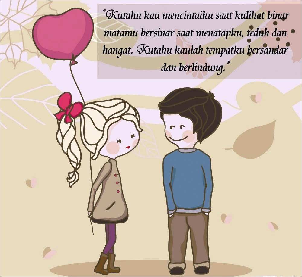 Dp Bbm Kartun Romantis Keren 20 Gambar Kartun Lucu - Cartoon Couple Pictures Download , HD Wallpaper & Backgrounds