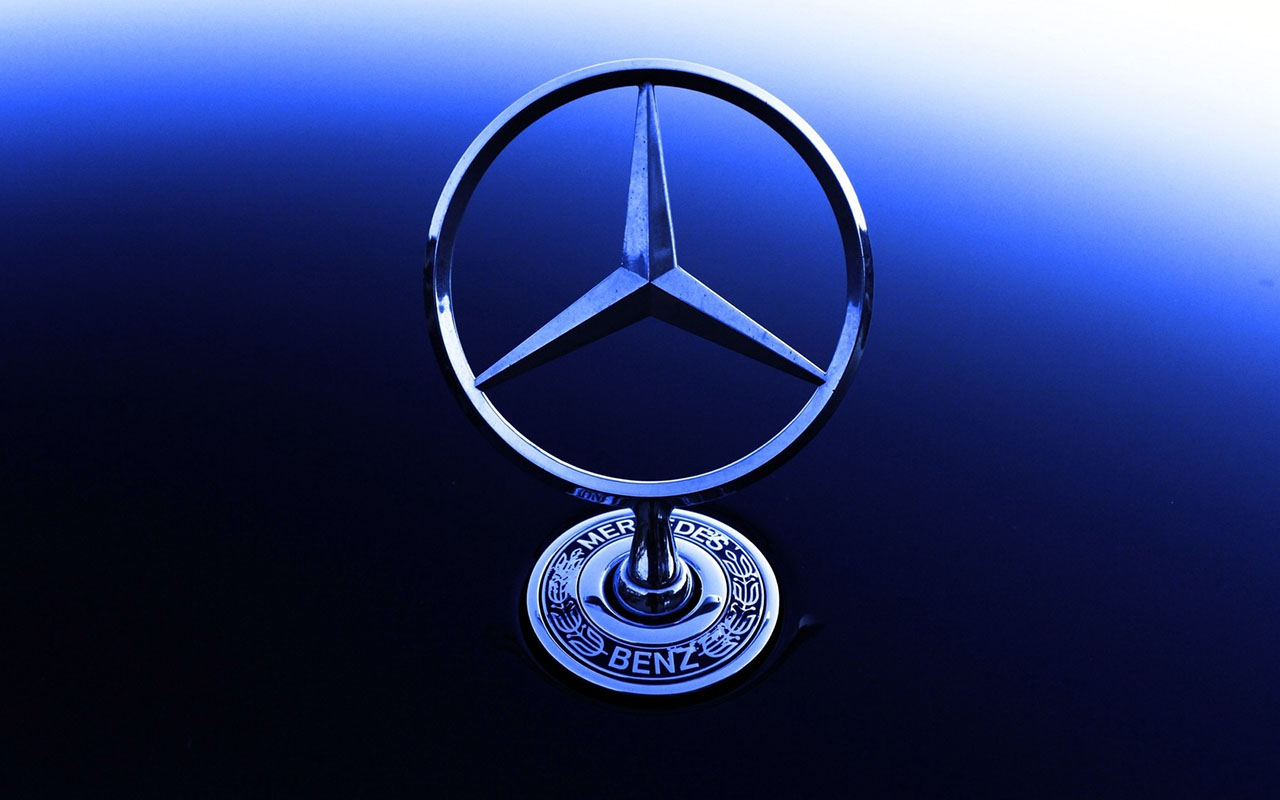 High Resolution Mercedes Benz Logo , HD Wallpaper & Backgrounds