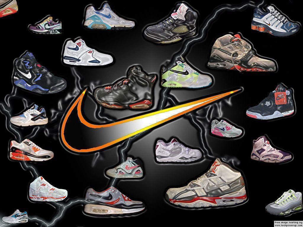 Nike 3d Wallpaper 24930 Wallpapers - Nike Wallpaper Shoes , HD Wallpaper & Backgrounds