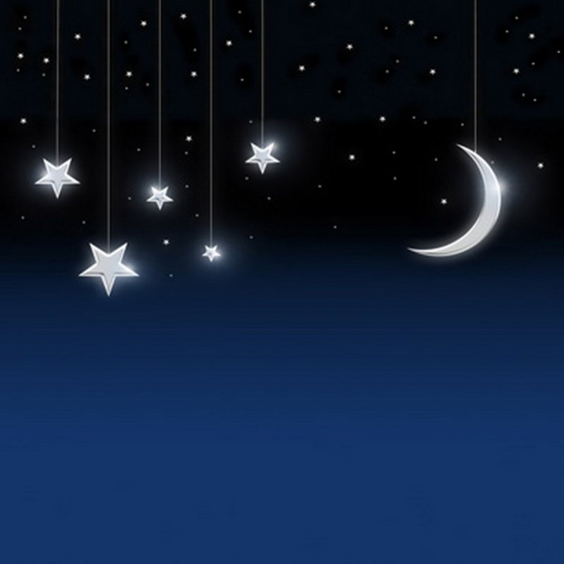 Fashion Quiet Night Photography Background Stars Moon - Full Moon And Stars , HD Wallpaper & Backgrounds