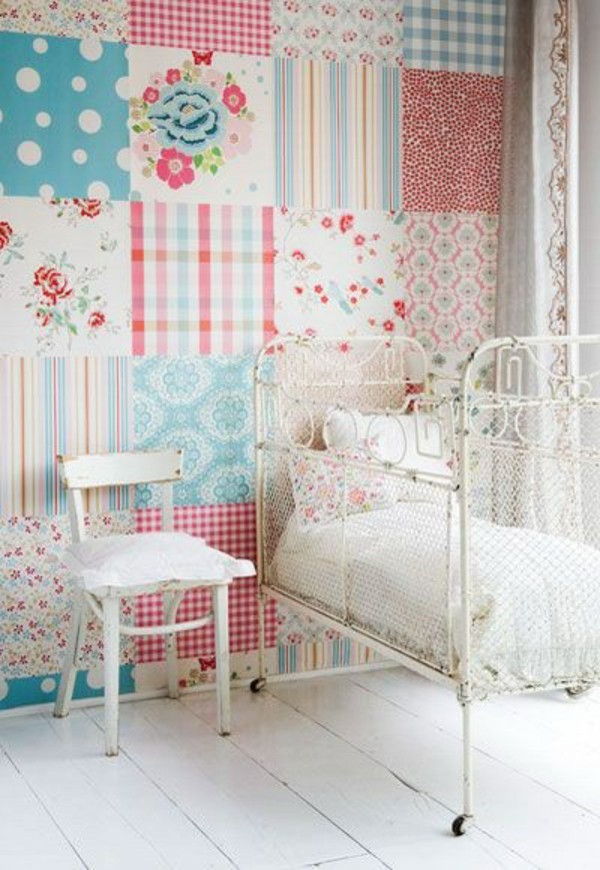 Wallpaper Penuh Warna Pada Ruang Anak - Patch Work , HD Wallpaper & Backgrounds