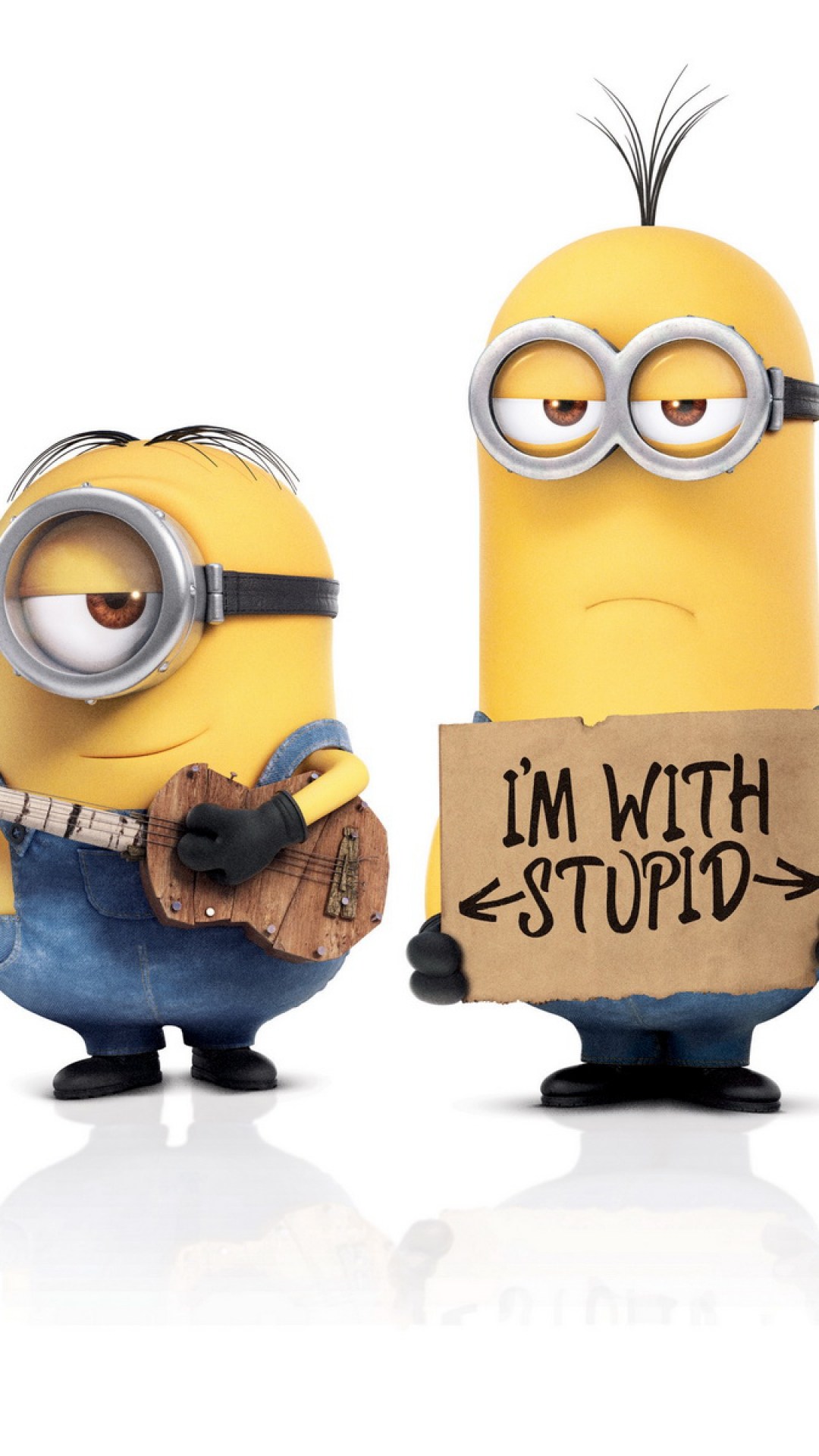 Wallpaper Minion Keren - Cartoon Wallpapers For Mobile , HD Wallpaper & Backgrounds