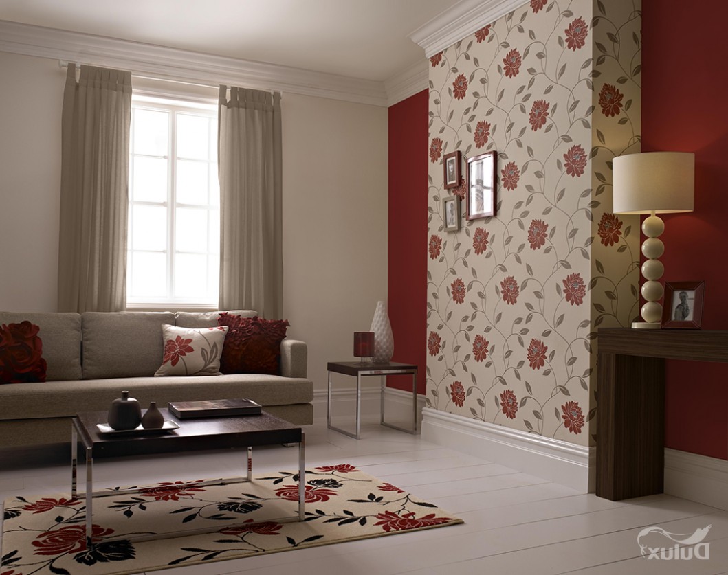 Red Living Room Wallpaper Com On Qihang Red Brick Wall - Window Covering , HD Wallpaper & Backgrounds