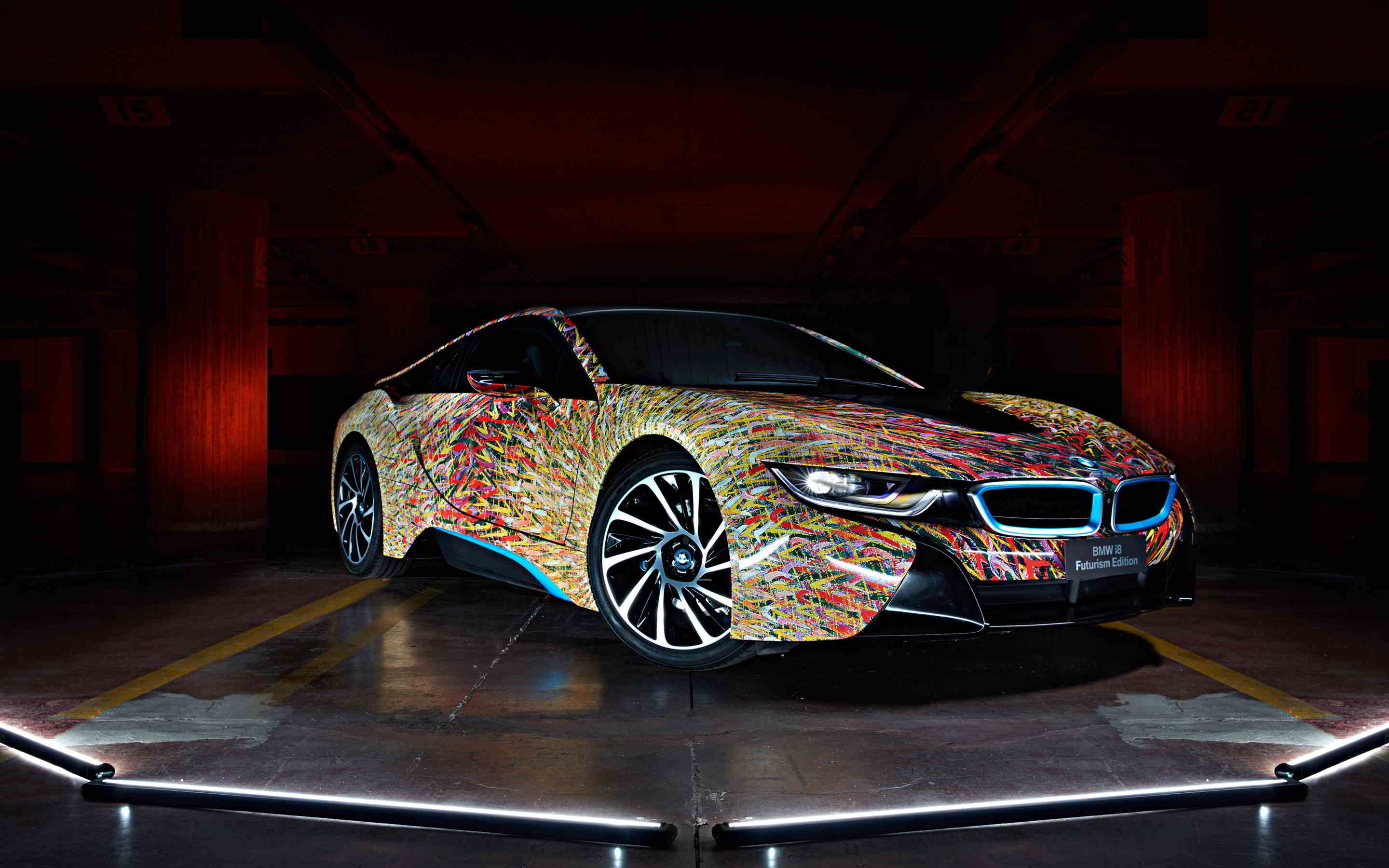 Bmw I8 Futurism Edition Cool Car Wallpapers - Bmw I8 Art Car , HD Wallpaper & Backgrounds