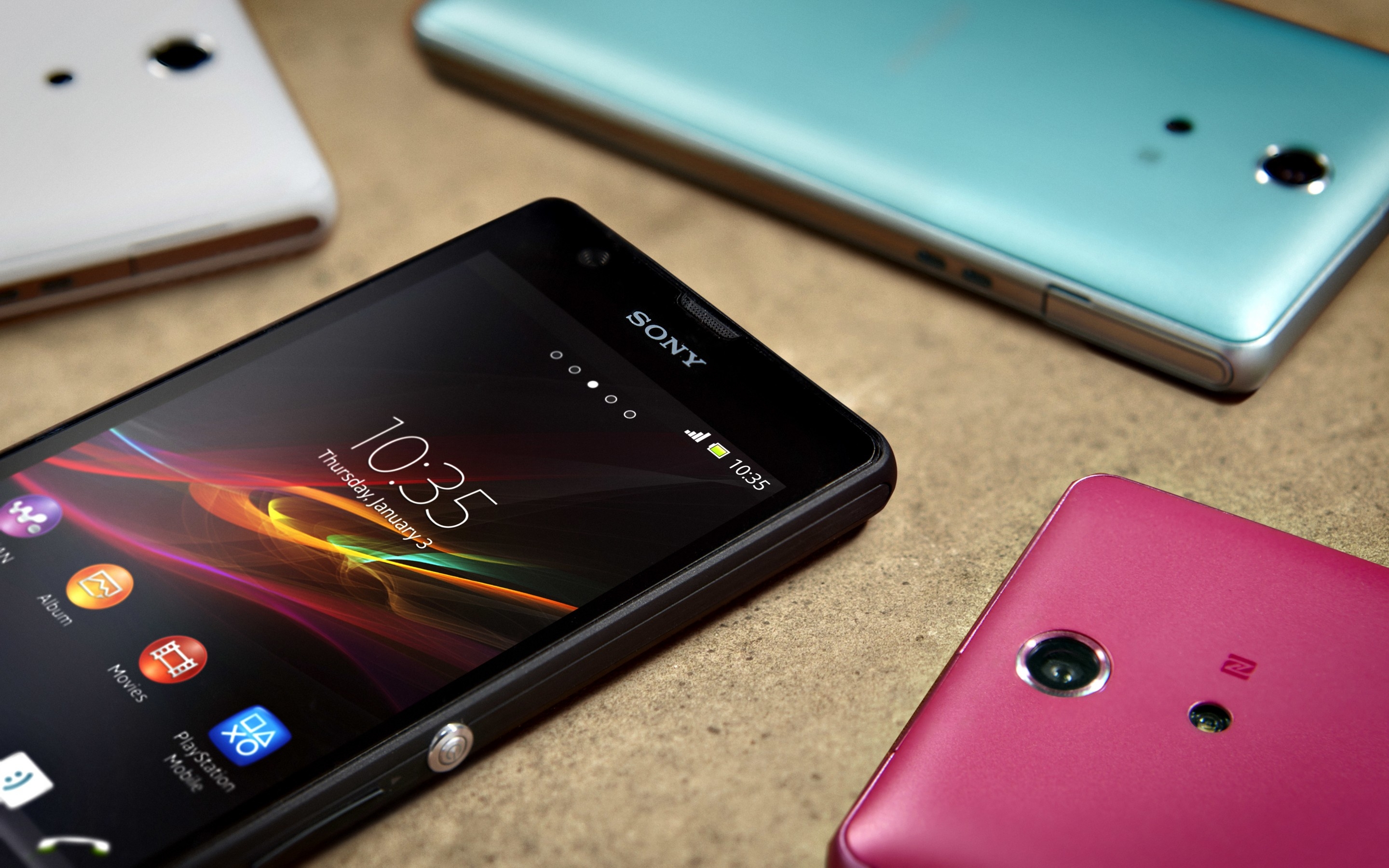 Sony Mobile Xperia Zr Colour Phones - Xperia Zr Black , HD Wallpaper & Backgrounds
