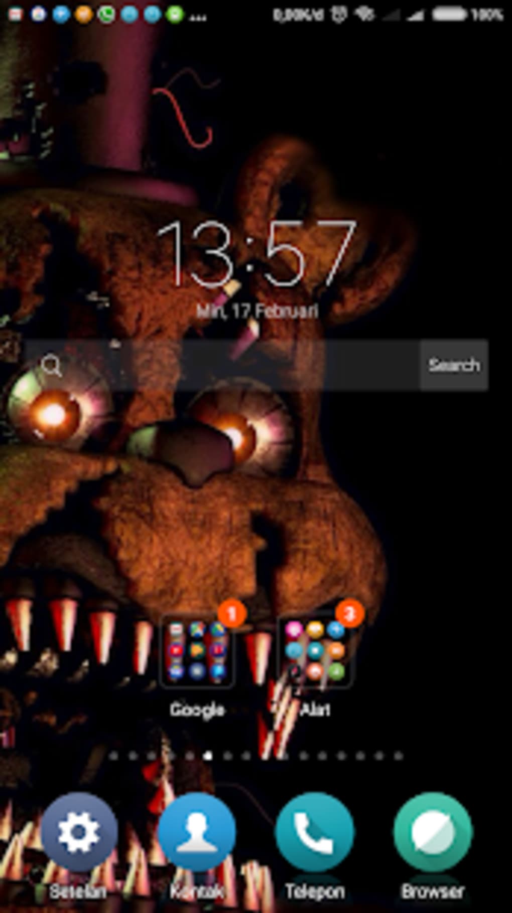 Fnaf Freddy X Foxy X Bonnie Hd Wallpaper - Five Nights At Freddy's 4 Apk , HD Wallpaper & Backgrounds