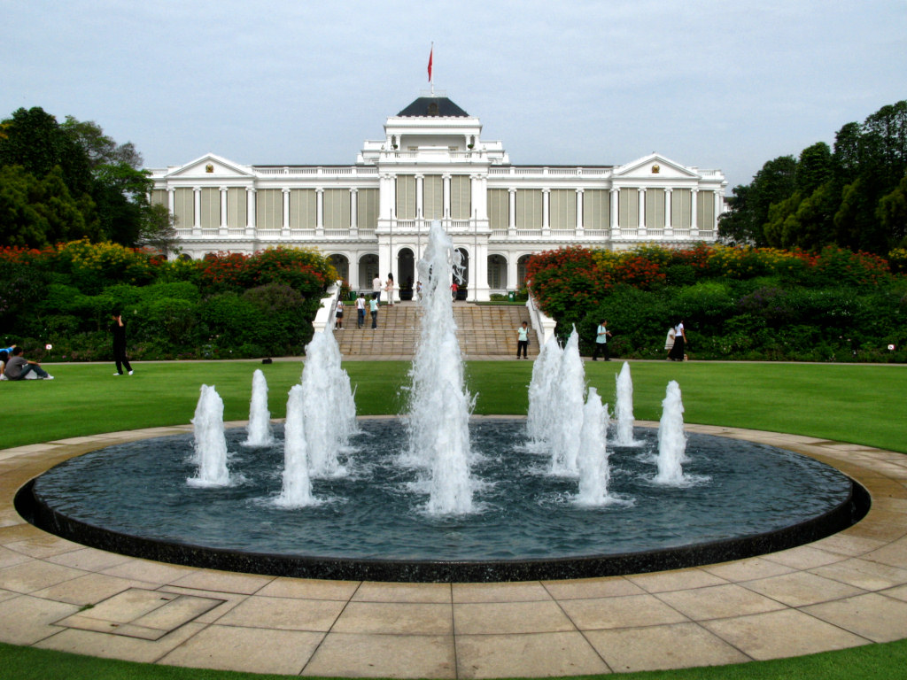Istana Singapore And Fountain - Istana , HD Wallpaper & Backgrounds