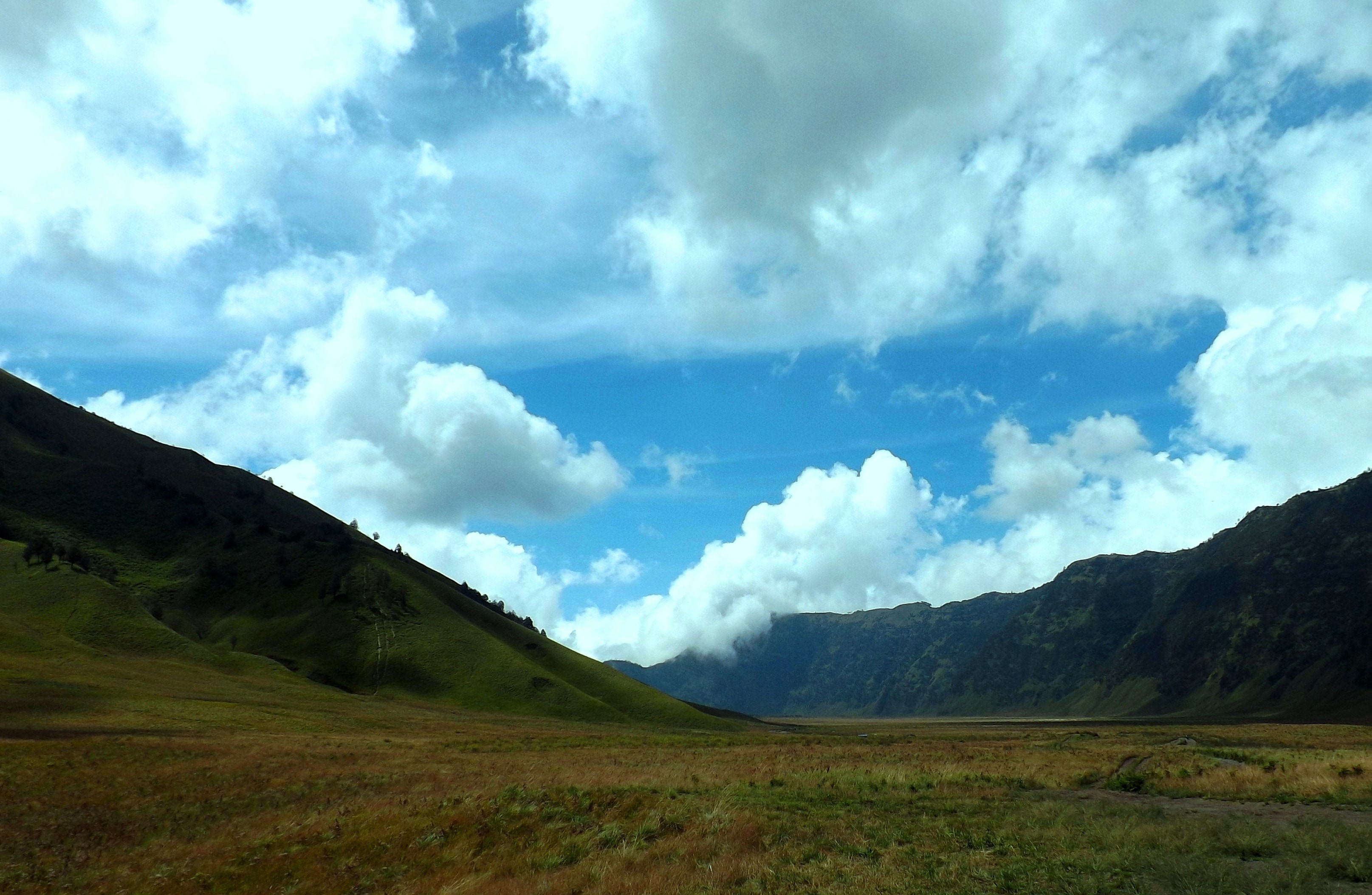 Gunung, Jawa Timur, Bromo, Savana, Cloud - Mount Bromo , HD Wallpaper & Backgrounds